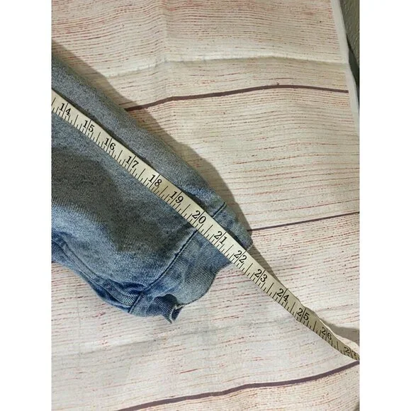 We The Free By Free People Women's Wild Ones Sherpa Trucker Denim Jacket - Small - Picture 8 of 11